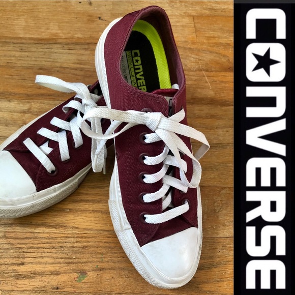 converse ct 2 maroon